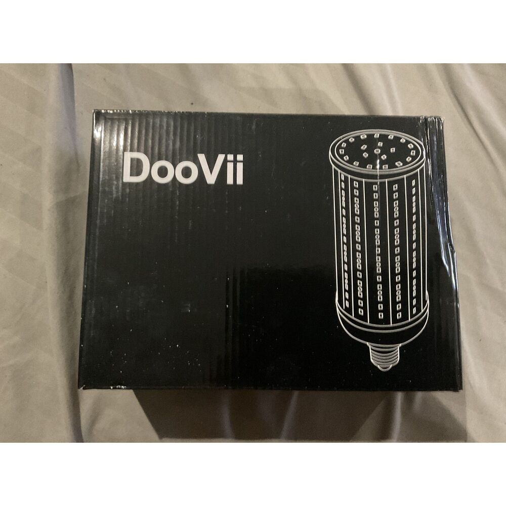 DooVii 2-Pack 500W Equivalent LED Corn Bulb,5500 Lumen 6000K,Cool Daylight LED
